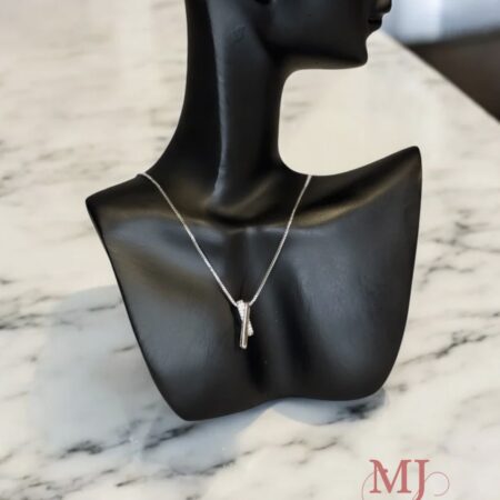 Silver Cascade Necklace